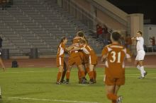 The lady longhorns beat Texas A&M 1-0 in soccer Friday night.

Filename: SRM_20061027_2037460.jpg
Aperture: f/4.0
Shutter Speed: 1/800
Body: Canon EOS 20D
Lens: Canon EF 80-200mm f/2.8 L
