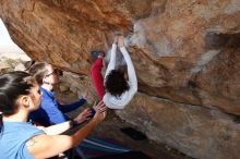 Bouldering in Hueco Tanks on 02/17/2020 with Blue Lizard Climbing and Yoga

Filename: SRM_20200217_1403280.jpg
Aperture: f/5.6
Shutter Speed: 1/640
Body: Canon EOS-1D Mark II
Lens: Canon EF 16-35mm f/2.8 L