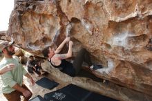 Bouldering in Hueco Tanks on 02/17/2020 with Blue Lizard Climbing and Yoga

Filename: SRM_20200217_1433360.jpg
Aperture: f/6.3
Shutter Speed: 1/250
Body: Canon EOS-1D Mark II
Lens: Canon EF 16-35mm f/2.8 L