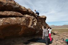 Bouldering in Hueco Tanks on 02/17/2020 with Blue Lizard Climbing and Yoga

Filename: SRM_20200217_1436500.jpg
Aperture: f/8.0
Shutter Speed: 1/640
Body: Canon EOS-1D Mark II
Lens: Canon EF 16-35mm f/2.8 L