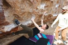 Bouldering in Hueco Tanks on 02/17/2020 with Blue Lizard Climbing and Yoga

Filename: SRM_20200217_1442270.jpg
Aperture: f/4.0
Shutter Speed: 1/400
Body: Canon EOS-1D Mark II
Lens: Canon EF 16-35mm f/2.8 L