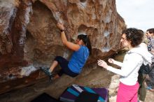 Bouldering in Hueco Tanks on 02/17/2020 with Blue Lizard Climbing and Yoga

Filename: SRM_20200217_1446280.jpg
Aperture: f/6.3
Shutter Speed: 1/400
Body: Canon EOS-1D Mark II
Lens: Canon EF 16-35mm f/2.8 L