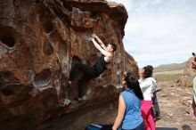 Bouldering in Hueco Tanks on 02/17/2020 with Blue Lizard Climbing and Yoga

Filename: SRM_20200217_1447130.jpg
Aperture: f/8.0
Shutter Speed: 1/400
Body: Canon EOS-1D Mark II
Lens: Canon EF 16-35mm f/2.8 L