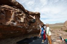 Bouldering in Hueco Tanks on 02/17/2020 with Blue Lizard Climbing and Yoga

Filename: SRM_20200217_1447180.jpg
Aperture: f/8.0
Shutter Speed: 1/400
Body: Canon EOS-1D Mark II
Lens: Canon EF 16-35mm f/2.8 L