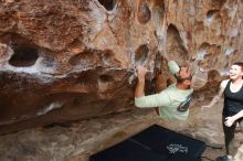 Bouldering in Hueco Tanks on 02/17/2020 with Blue Lizard Climbing and Yoga

Filename: SRM_20200217_1455170.jpg
Aperture: f/5.6
Shutter Speed: 1/320
Body: Canon EOS-1D Mark II
Lens: Canon EF 16-35mm f/2.8 L