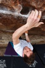 Bouldering in Hueco Tanks on 02/17/2020 with Blue Lizard Climbing and Yoga

Filename: SRM_20200217_1457210.jpg
Aperture: f/5.6
Shutter Speed: 1/320
Body: Canon EOS-1D Mark II
Lens: Canon EF 16-35mm f/2.8 L