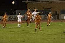 Kasey Moore, #14.  The lady longhorns beat Texas A&M 1-0 in soccer Friday night.

Filename: SRM_20061027_2048082.jpg
Aperture: f/4.0
Shutter Speed: 1/800
Body: Canon EOS 20D
Lens: Canon EF 80-200mm f/2.8 L