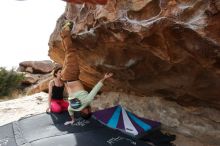 Bouldering in Hueco Tanks on 02/17/2020 with Blue Lizard Climbing and Yoga

Filename: SRM_20200217_1512330.jpg
Aperture: f/5.6
Shutter Speed: 1/320
Body: Canon EOS-1D Mark II
Lens: Canon EF 16-35mm f/2.8 L