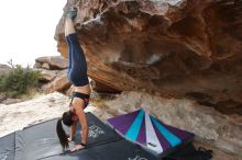 Bouldering in Hueco Tanks on 02/17/2020 with Blue Lizard Climbing and Yoga

Filename: SRM_20200217_1516020.jpg
Aperture: f/5.0
Shutter Speed: 1/320
Body: Canon EOS-1D Mark II
Lens: Canon EF 16-35mm f/2.8 L