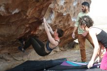 Bouldering in Hueco Tanks on 02/17/2020 with Blue Lizard Climbing and Yoga

Filename: SRM_20200217_1524280.jpg
Aperture: f/4.5
Shutter Speed: 1/400
Body: Canon EOS-1D Mark II
Lens: Canon EF 50mm f/1.8 II