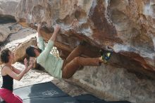 Bouldering in Hueco Tanks on 02/17/2020 with Blue Lizard Climbing and Yoga

Filename: SRM_20200217_1528060.jpg
Aperture: f/5.6
Shutter Speed: 1/400
Body: Canon EOS-1D Mark II
Lens: Canon EF 50mm f/1.8 II