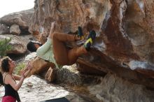 Bouldering in Hueco Tanks on 02/17/2020 with Blue Lizard Climbing and Yoga

Filename: SRM_20200217_1528140.jpg
Aperture: f/5.6
Shutter Speed: 1/400
Body: Canon EOS-1D Mark II
Lens: Canon EF 50mm f/1.8 II