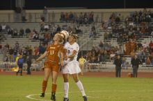 Kelsey Carpenter, #13.  The lady longhorns beat Texas A&M 1-0 in soccer Friday night.

Filename: SRM_20061027_2055086.jpg
Aperture: f/3.5
Shutter Speed: 1/800
Body: Canon EOS 20D
Lens: Canon EF 80-200mm f/2.8 L