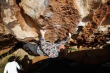 Bouldering in Hueco Tanks on 02/17/2020 with Blue Lizard Climbing and Yoga

Filename: SRM_20200217_1609570.jpg
Aperture: f/8.0
Shutter Speed: 1/500
Body: Canon EOS-1D Mark II
Lens: Canon EF 16-35mm f/2.8 L