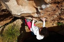 Bouldering in Hueco Tanks on 02/17/2020 with Blue Lizard Climbing and Yoga

Filename: SRM_20200217_1615400.jpg
Aperture: f/9.0
Shutter Speed: 1/500
Body: Canon EOS-1D Mark II
Lens: Canon EF 16-35mm f/2.8 L