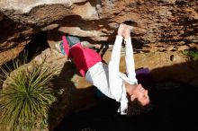 Bouldering in Hueco Tanks on 02/17/2020 with Blue Lizard Climbing and Yoga

Filename: SRM_20200217_1615440.jpg
Aperture: f/9.0
Shutter Speed: 1/500
Body: Canon EOS-1D Mark II
Lens: Canon EF 16-35mm f/2.8 L