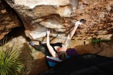 Bouldering in Hueco Tanks on 02/17/2020 with Blue Lizard Climbing and Yoga

Filename: SRM_20200217_1621150.jpg
Aperture: f/4.5
Shutter Speed: 1/500
Body: Canon EOS-1D Mark II
Lens: Canon EF 16-35mm f/2.8 L