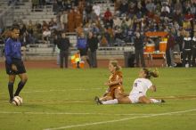 Carrie Schmit, #3.  The lady longhorns beat Texas A&M 1-0 in soccer Friday night.

Filename: SRM_20061027_2055342.jpg
Aperture: f/3.5
Shutter Speed: 1/800
Body: Canon EOS 20D
Lens: Canon EF 80-200mm f/2.8 L