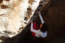 Bouldering in Hueco Tanks on 02/17/2020 with Blue Lizard Climbing and Yoga

Filename: SRM_20200217_1636070.jpg
Aperture: f/6.3
Shutter Speed: 1/320
Body: Canon EOS-1D Mark II
Lens: Canon EF 16-35mm f/2.8 L