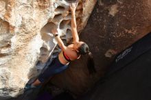 Bouldering in Hueco Tanks on 02/17/2020 with Blue Lizard Climbing and Yoga

Filename: SRM_20200217_1638290.jpg
Aperture: f/5.6
Shutter Speed: 1/250
Body: Canon EOS-1D Mark II
Lens: Canon EF 16-35mm f/2.8 L