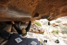 Bouldering in Hueco Tanks on 02/21/2020 with Blue Lizard Climbing and Yoga

Filename: SRM_20200221_1058261.jpg
Aperture: f/6.3
Shutter Speed: 1/250
Body: Canon EOS-1D Mark II
Lens: Canon EF 16-35mm f/2.8 L