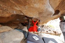 Bouldering in Hueco Tanks on 02/21/2020 with Blue Lizard Climbing and Yoga

Filename: SRM_20200221_1119050.jpg
Aperture: f/3.2
Shutter Speed: 1/250
Body: Canon EOS-1D Mark II
Lens: Canon EF 16-35mm f/2.8 L