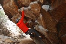 Bouldering in Hueco Tanks on 02/21/2020 with Blue Lizard Climbing and Yoga

Filename: SRM_20200221_1423420.jpg
Aperture: f/4.5
Shutter Speed: 1/250
Body: Canon EOS-1D Mark II
Lens: Canon EF 16-35mm f/2.8 L