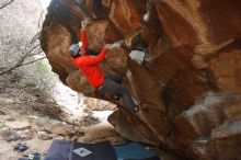 Bouldering in Hueco Tanks on 02/21/2020 with Blue Lizard Climbing and Yoga

Filename: SRM_20200221_1423510.jpg
Aperture: f/4.5
Shutter Speed: 1/250
Body: Canon EOS-1D Mark II
Lens: Canon EF 16-35mm f/2.8 L