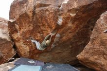 Bouldering in Hueco Tanks on 02/21/2020 with Blue Lizard Climbing and Yoga

Filename: SRM_20200221_1446020.jpg
Aperture: f/5.6
Shutter Speed: 1/250
Body: Canon EOS-1D Mark II
Lens: Canon EF 16-35mm f/2.8 L