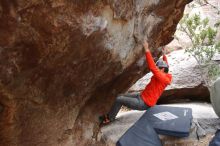 Bouldering in Hueco Tanks on 02/21/2020 with Blue Lizard Climbing and Yoga

Filename: SRM_20200221_1644190.jpg
Aperture: f/3.5
Shutter Speed: 1/250
Body: Canon EOS-1D Mark II
Lens: Canon EF 16-35mm f/2.8 L