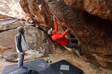 Bouldering in Hueco Tanks on 02/21/2020 with Blue Lizard Climbing and Yoga

Filename: SRM_20200221_1653411.jpg
Aperture: f/4.5
Shutter Speed: 1/250
Body: Canon EOS-1D Mark II
Lens: Canon EF 16-35mm f/2.8 L