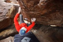 Bouldering in Hueco Tanks on 02/21/2020 with Blue Lizard Climbing and Yoga

Filename: SRM_20200221_1758230.jpg
Aperture: f/4.5
Shutter Speed: 1/250
Body: Canon EOS-1D Mark II
Lens: Canon EF 16-35mm f/2.8 L