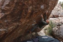 Bouldering in Hueco Tanks on 02/21/2020 with Blue Lizard Climbing and Yoga

Filename: SRM_20200221_1824250.jpg
Aperture: f/4.0
Shutter Speed: 1/250
Body: Canon EOS-1D Mark II
Lens: Canon EF 16-35mm f/2.8 L