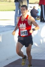 Patrick Evoe, bib #1227, placed second with a time of 54:25 at The Girl Scout Scenic 10 Miler road race, Sunday, October 22, 2006.

Filename: SRM_20061022_0849127.jpg
Aperture: f/5.0
Shutter Speed: 1/160
Body: Canon EOS 20D
Lens: Canon EF 80-200mm f/2.8 L