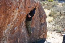 Bouldering in Hueco Tanks on 02/25/2020 with Blue Lizard Climbing and Yoga

Filename: SRM_20200225_1206050.jpg
Aperture: f/3.5
Shutter Speed: 1/320
Body: Canon EOS-1D Mark II
Lens: Canon EF 50mm f/1.8 II