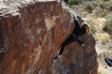 Bouldering in Hueco Tanks on 02/25/2020 with Blue Lizard Climbing and Yoga

Filename: SRM_20200225_1211290.jpg
Aperture: f/5.6
Shutter Speed: 1/320
Body: Canon EOS-1D Mark II
Lens: Canon EF 50mm f/1.8 II