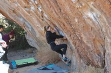 Bouldering in Hueco Tanks on 02/25/2020 with Blue Lizard Climbing and Yoga

Filename: SRM_20200225_1216340.jpg
Aperture: f/3.5
Shutter Speed: 1/320
Body: Canon EOS-1D Mark II
Lens: Canon EF 50mm f/1.8 II