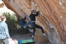 Bouldering in Hueco Tanks on 02/25/2020 with Blue Lizard Climbing and Yoga

Filename: SRM_20200225_1217450.jpg
Aperture: f/4.0
Shutter Speed: 1/320
Body: Canon EOS-1D Mark II
Lens: Canon EF 50mm f/1.8 II