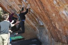 Bouldering in Hueco Tanks on 02/25/2020 with Blue Lizard Climbing and Yoga

Filename: SRM_20200225_1226360.jpg
Aperture: f/4.5
Shutter Speed: 1/320
Body: Canon EOS-1D Mark II
Lens: Canon EF 50mm f/1.8 II