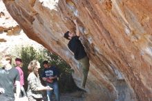 Bouldering in Hueco Tanks on 02/25/2020 with Blue Lizard Climbing and Yoga

Filename: SRM_20200225_1229150.jpg
Aperture: f/4.5
Shutter Speed: 1/320
Body: Canon EOS-1D Mark II
Lens: Canon EF 50mm f/1.8 II