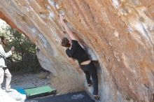 Bouldering in Hueco Tanks on 02/25/2020 with Blue Lizard Climbing and Yoga

Filename: SRM_20200225_1233040.jpg
Aperture: f/3.5
Shutter Speed: 1/320
Body: Canon EOS-1D Mark II
Lens: Canon EF 50mm f/1.8 II