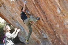 Bouldering in Hueco Tanks on 02/25/2020 with Blue Lizard Climbing and Yoga

Filename: SRM_20200225_1248480.jpg
Aperture: f/4.0
Shutter Speed: 1/320
Body: Canon EOS-1D Mark II
Lens: Canon EF 50mm f/1.8 II