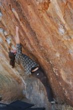 Bouldering in Hueco Tanks on 02/25/2020 with Blue Lizard Climbing and Yoga

Filename: SRM_20200225_1255240.jpg
Aperture: f/4.5
Shutter Speed: 1/320
Body: Canon EOS-1D Mark II
Lens: Canon EF 50mm f/1.8 II