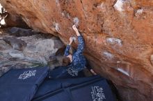 Bouldering in Hueco Tanks on 02/25/2020 with Blue Lizard Climbing and Yoga

Filename: SRM_20200225_1341310.jpg
Aperture: f/4.5
Shutter Speed: 1/250
Body: Canon EOS-1D Mark II
Lens: Canon EF 16-35mm f/2.8 L