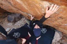 Bouldering in Hueco Tanks on 02/25/2020 with Blue Lizard Climbing and Yoga

Filename: SRM_20200225_1427230.jpg
Aperture: f/4.0
Shutter Speed: 1/250
Body: Canon EOS-1D Mark II
Lens: Canon EF 16-35mm f/2.8 L