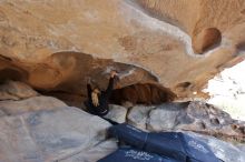 Bouldering in Hueco Tanks on 02/25/2020 with Blue Lizard Climbing and Yoga

Filename: SRM_20200225_1527190.jpg
Aperture: f/5.6
Shutter Speed: 1/250
Body: Canon EOS-1D Mark II
Lens: Canon EF 16-35mm f/2.8 L