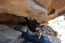 Bouldering in Hueco Tanks on 02/25/2020 with Blue Lizard Climbing and Yoga

Filename: SRM_20200225_1527440.jpg
Aperture: f/7.1
Shutter Speed: 1/250
Body: Canon EOS-1D Mark II
Lens: Canon EF 16-35mm f/2.8 L