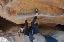 Bouldering in Hueco Tanks on 02/25/2020 with Blue Lizard Climbing and Yoga

Filename: SRM_20200225_1551050.jpg
Aperture: f/7.1
Shutter Speed: 1/250
Body: Canon EOS-1D Mark II
Lens: Canon EF 16-35mm f/2.8 L