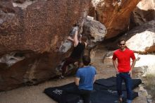 Bouldering in Hueco Tanks on 02/28/2020 with Blue Lizard Climbing and Yoga

Filename: SRM_20200228_1148100.jpg
Aperture: f/5.6
Shutter Speed: 1/250
Body: Canon EOS-1D Mark II
Lens: Canon EF 16-35mm f/2.8 L