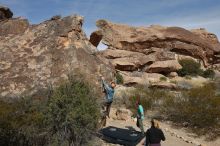 Bouldering in Hueco Tanks on 02/28/2020 with Blue Lizard Climbing and Yoga

Filename: SRM_20200228_1148370.jpg
Aperture: f/7.1
Shutter Speed: 1/250
Body: Canon EOS-1D Mark II
Lens: Canon EF 16-35mm f/2.8 L